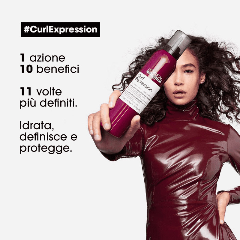Mousse 10 in 1 Curl Expression Serie Expert 250ml - L'Oreal